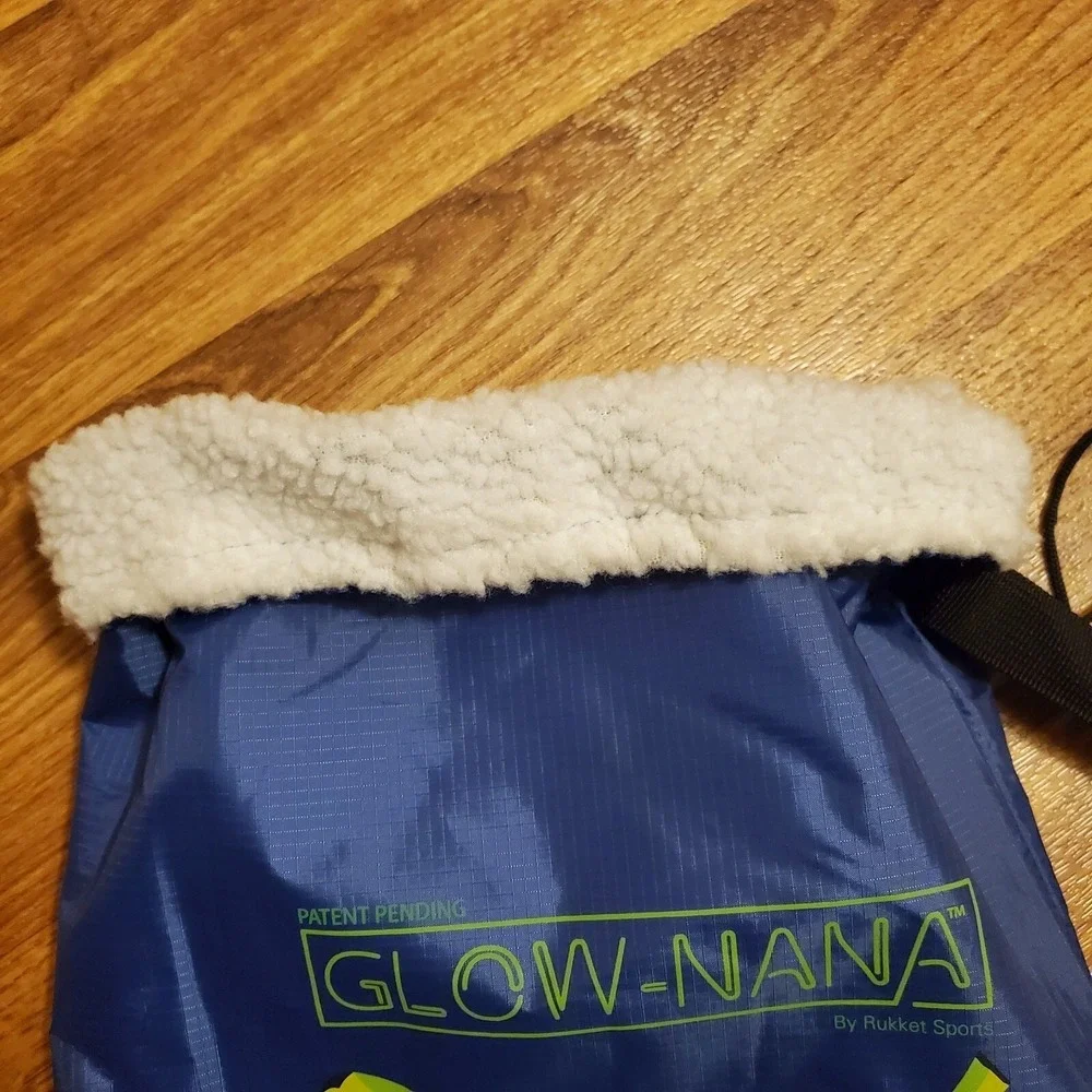 Glow‎ Nana Inflatable Air Lounger Carry Bag Blue Outdoor Camping Outdoor Movies